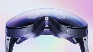 The Meta Quest Pro VR headset.