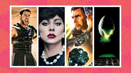 A selection of Ridley Scott movie posters