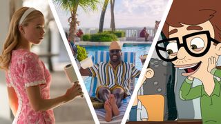 A collage image showing stills from three Netflix shows; Sirens, Four Seasons and Big Mouth