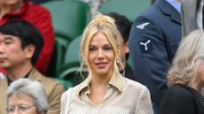 sienna miller wearing polkas dots