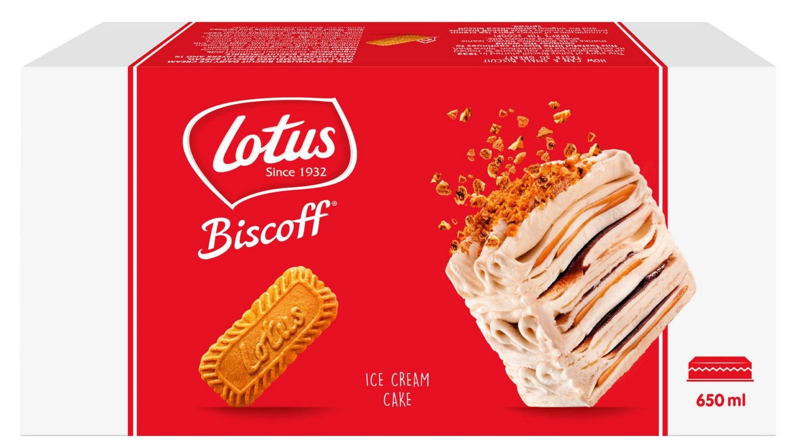 Iceland Lotus Biscoff Ice Cream Cake is going on sale GoodtoKnow