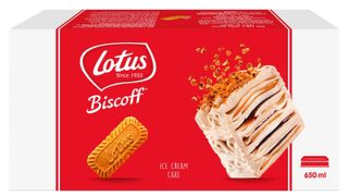 Iceland Lotus Biscoff Ice Cream Cake