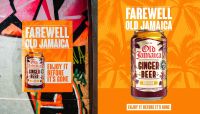 Old Jamaica drink with text 'farewell old Jamaica enjoy it before it's gone'