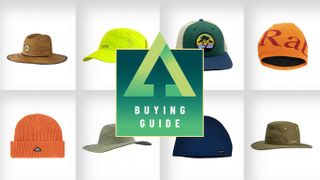 Collage of the best hiking hats