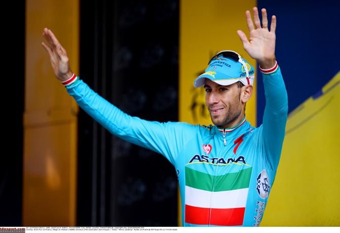 Italian road champion Vincenzo Nibali (Astana)
