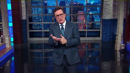 Stephen Colbert is irked at Donald Trump