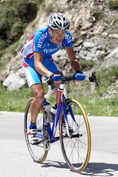Alexander Filippov (Russia) got full points on the first KOM.