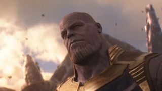 Thanos looking stern in Avengers: Infinity War
