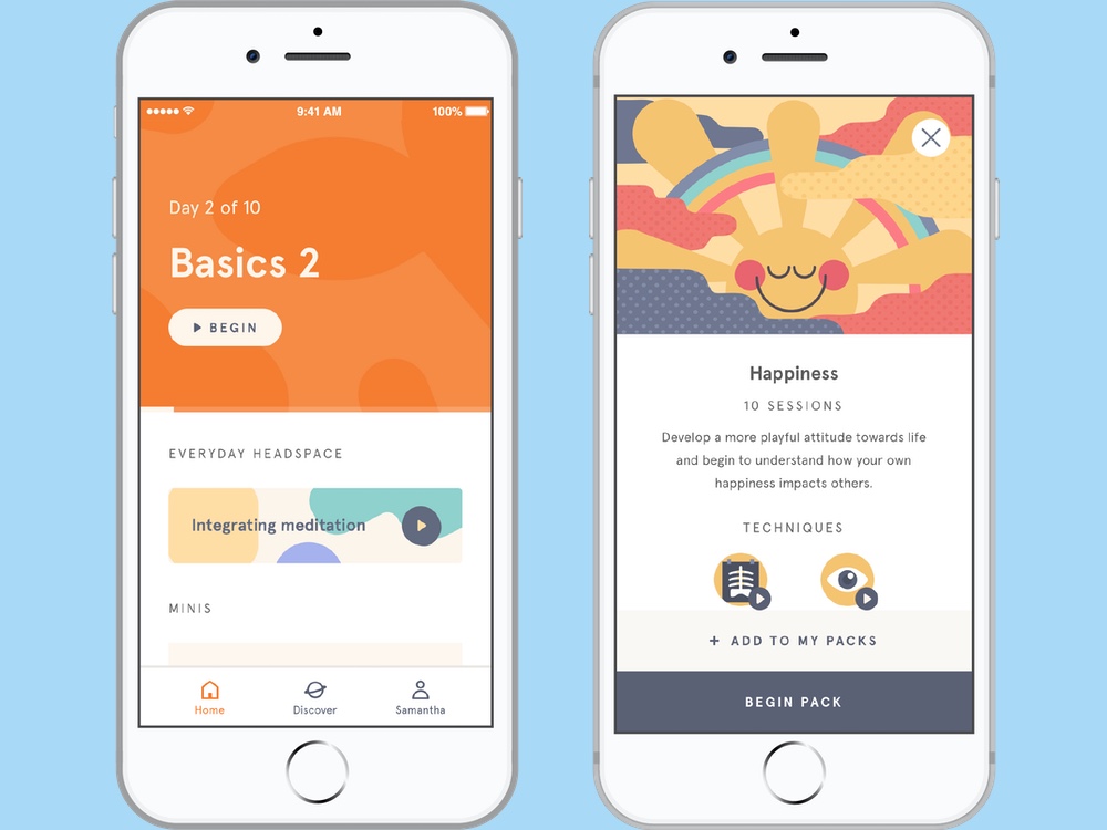 best iphone apps: headspace