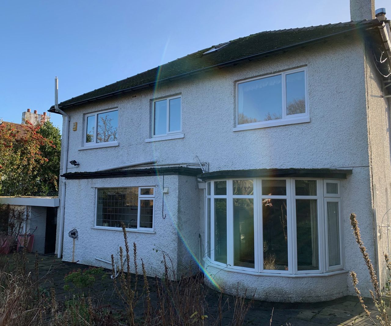 A 1970s detached home before a renovation