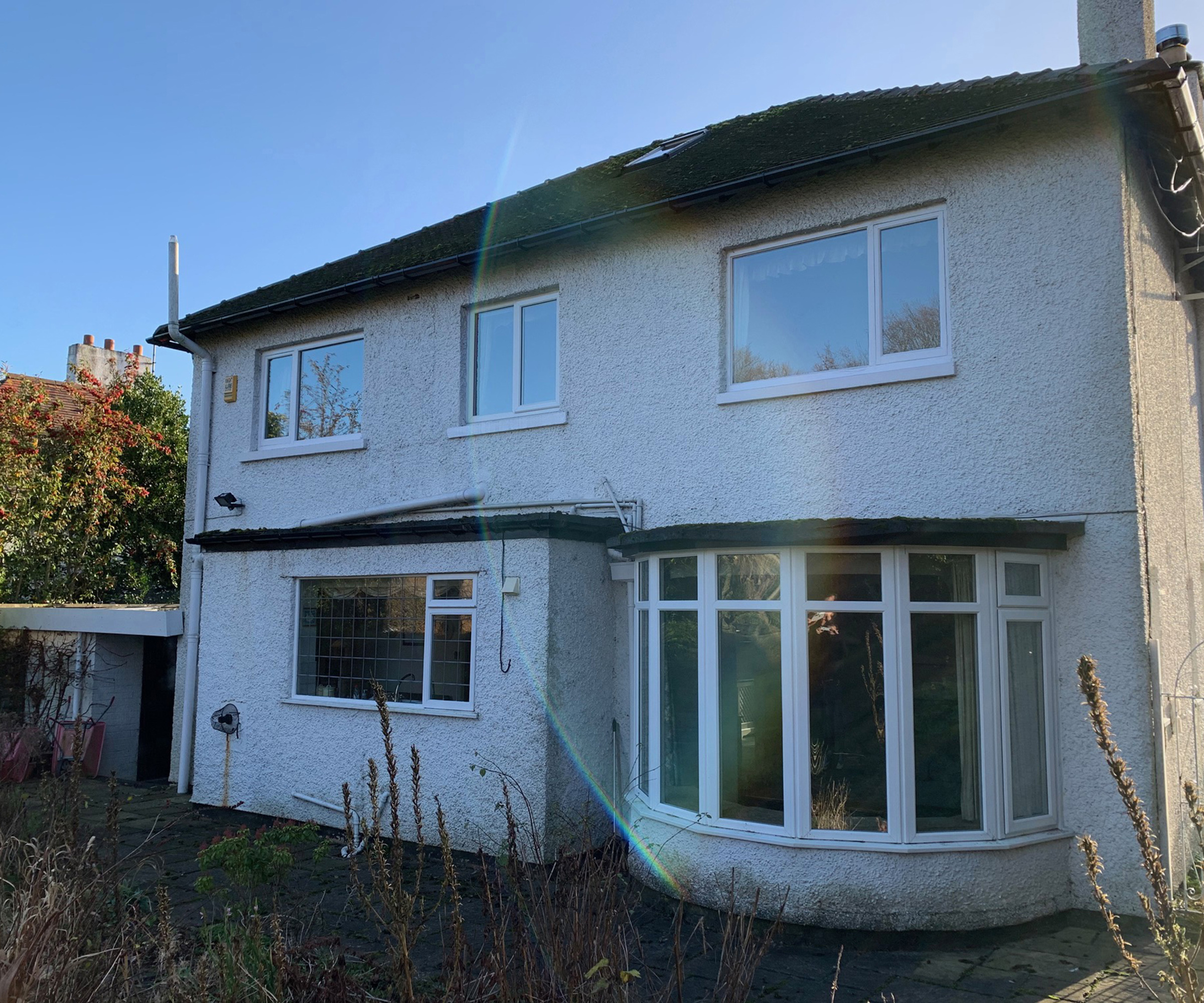 A 1970s detached home before a renovation