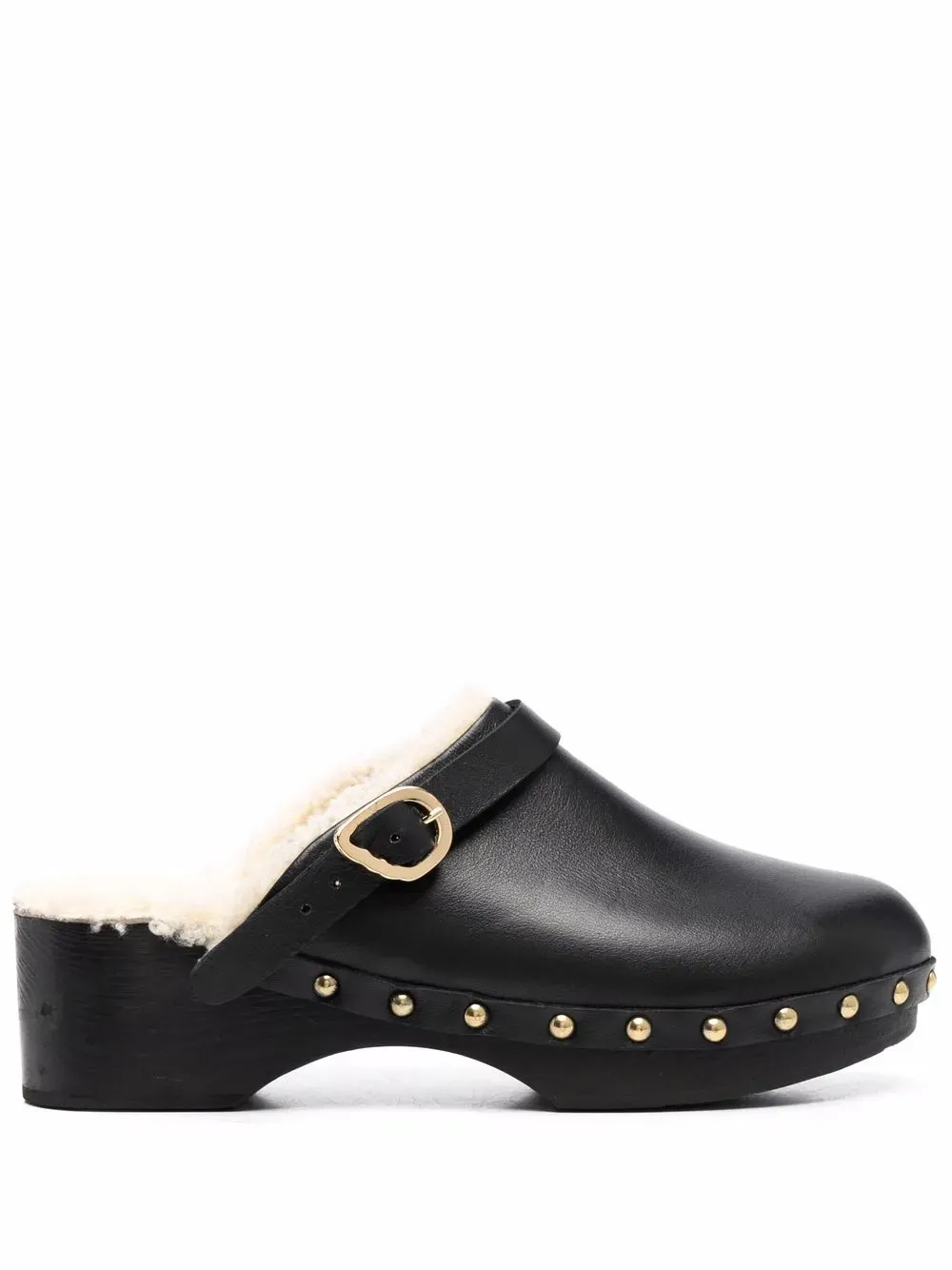 Closed Leather Clogs