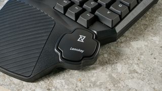 Photograph of the Lemokey X0 gaming keypad