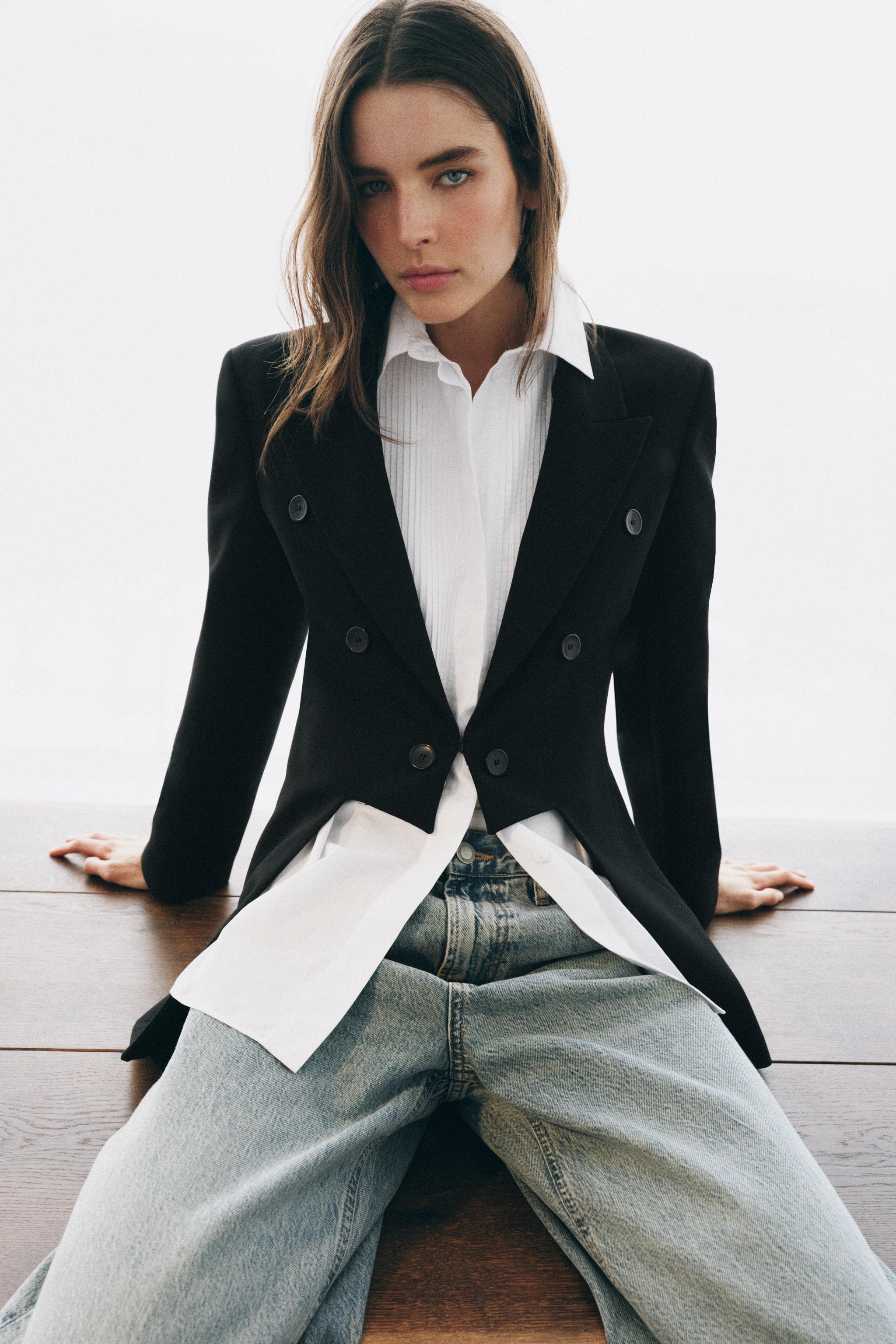 Zw Collection Asymmetric Blazer