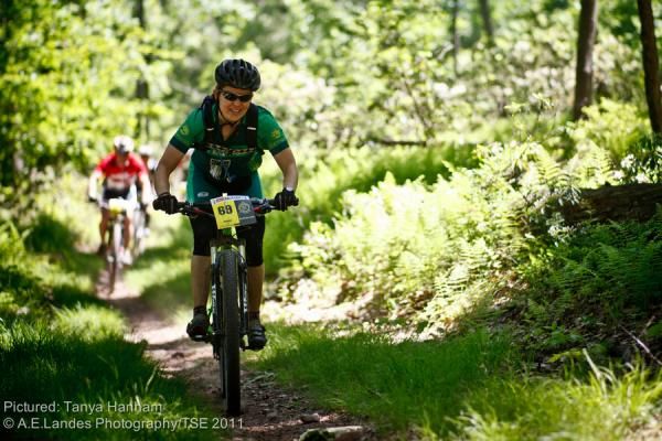 Tanya Hanham on Longberger Path, another State College classic
