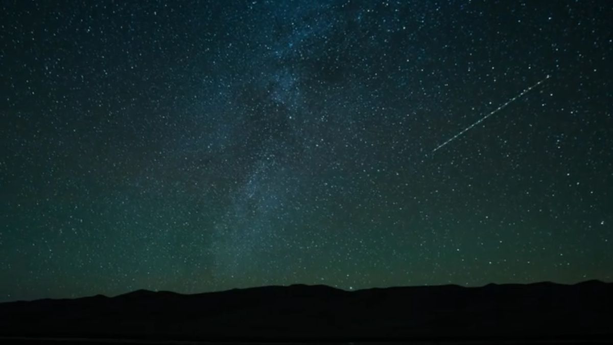 Timelapse video shows stunning meteor shower over Colorado National