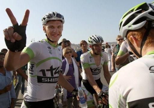 V for victory: Germany's Marcel Kittel