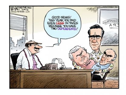Romney's dependents
