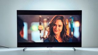 The LG C3 OLED 42-inch model in our testing labs.