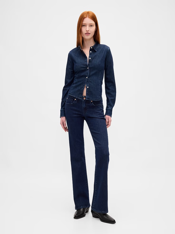 Gap, Low Rise Long &amp;amp; Lean Jeans