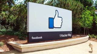 Facebook sign