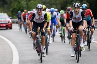 Finn Fisher-Black at the Vuelta a Espana