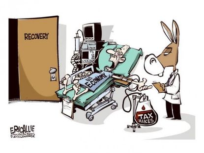 Dems' tax transfusion