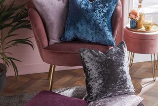 Aldi velvet cushions