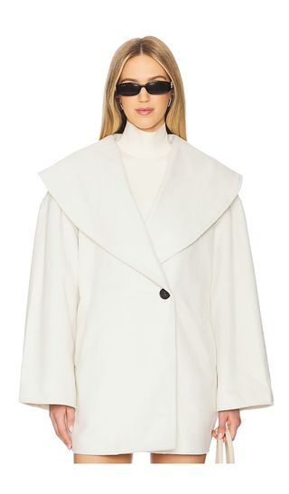 Shawl Collar Wool Coat