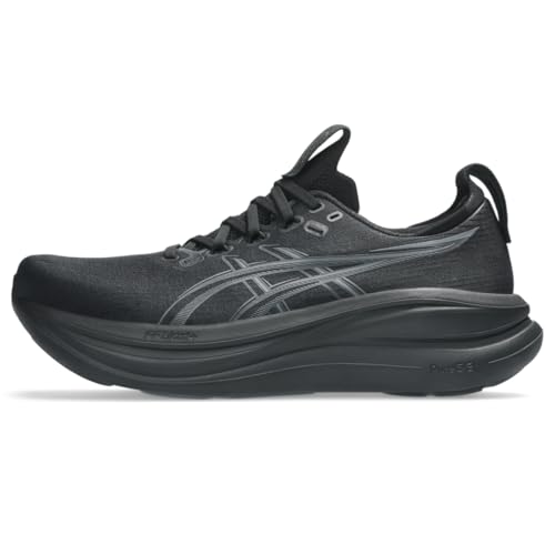 Asics Men's Gel-Nimbus 28 Running Shoes, 7, Black/graphite Grey