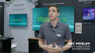 In this exclusive video interview from InfoComm 2025, WyreStorm’s Zec Voislav shares a behind-the-scenes look at its new powerful—yet simple—unified communications solution, as well as its comprehensive training system for helping end users stay on top of device installation and updates.