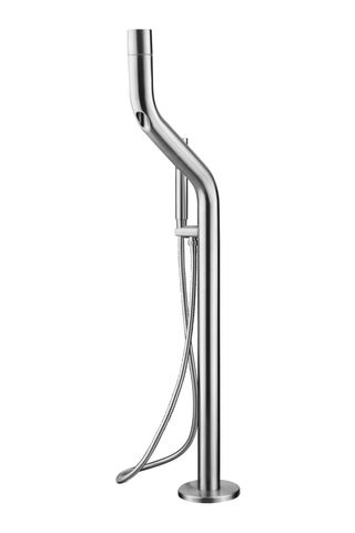 Flow freestanding mixer, £1,8666, Brian Sironi for JEE-O at CP Hart