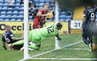 Scott Arfield opened the scoring for Rangers