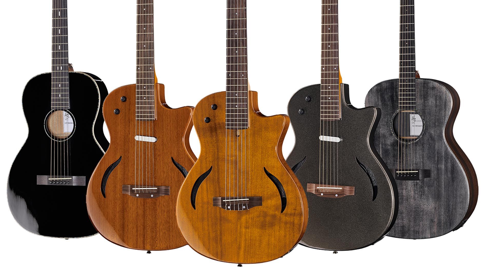 Harley Benton expands sub500 acoustic guitar line with 2 fullsize