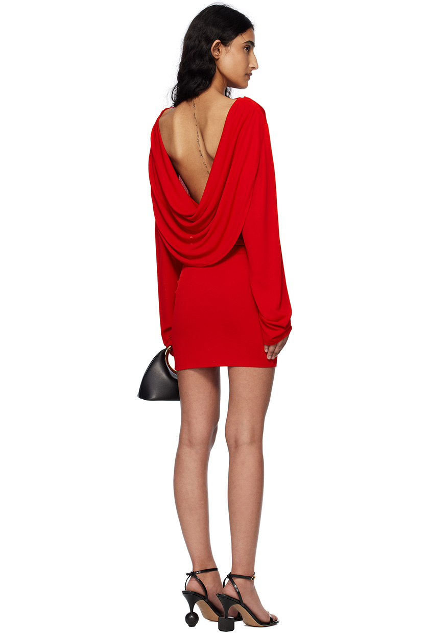 Red La Croisière 'the Croisière' Minidress