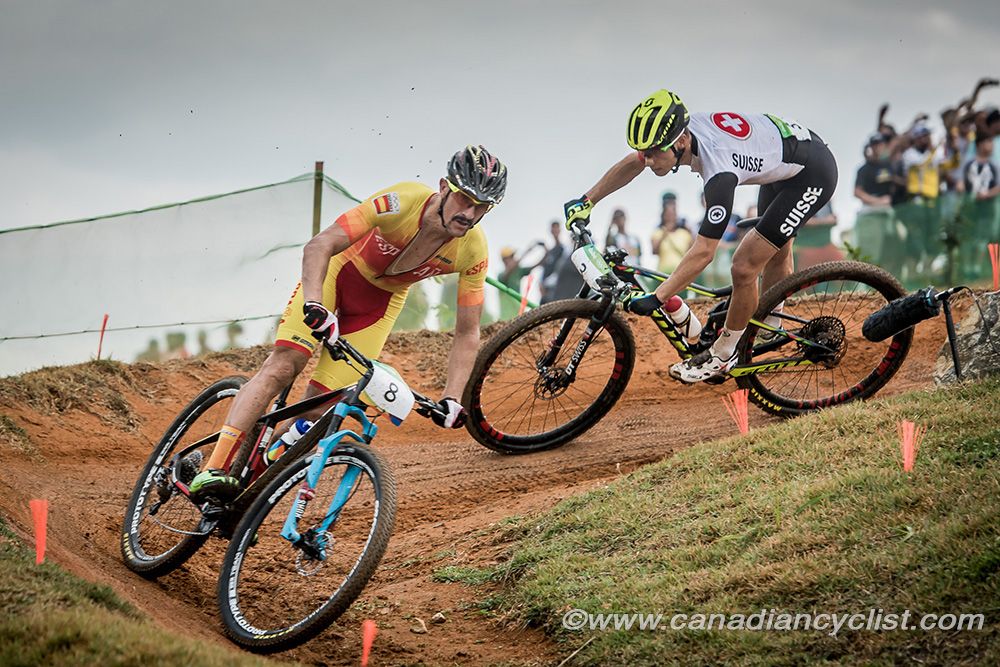 Carlos Coloma and Nino Schurter