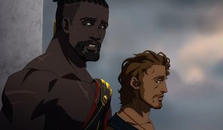 Kofi and Evios Blood of Zeus Netflix