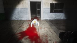 Abiotic Factor coworker by some blood