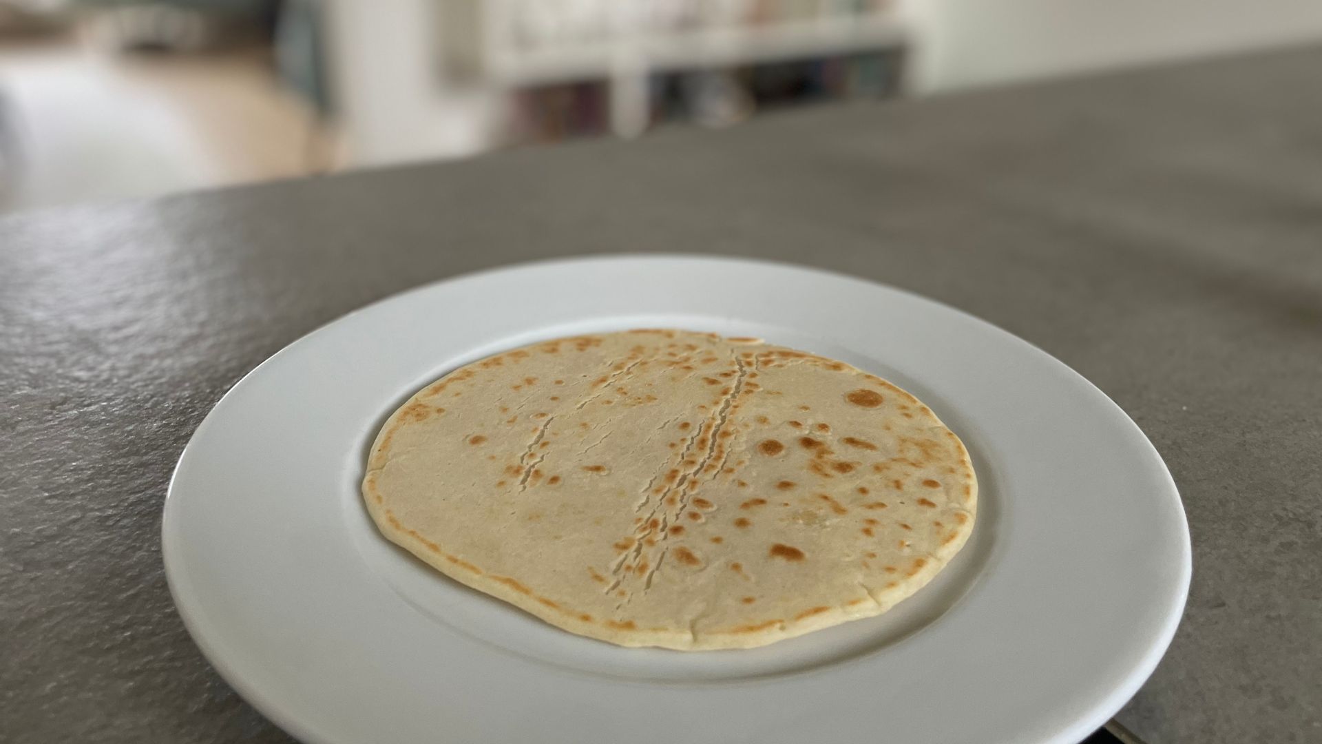 Pancake in the Le Creuset Round Casserole Dish