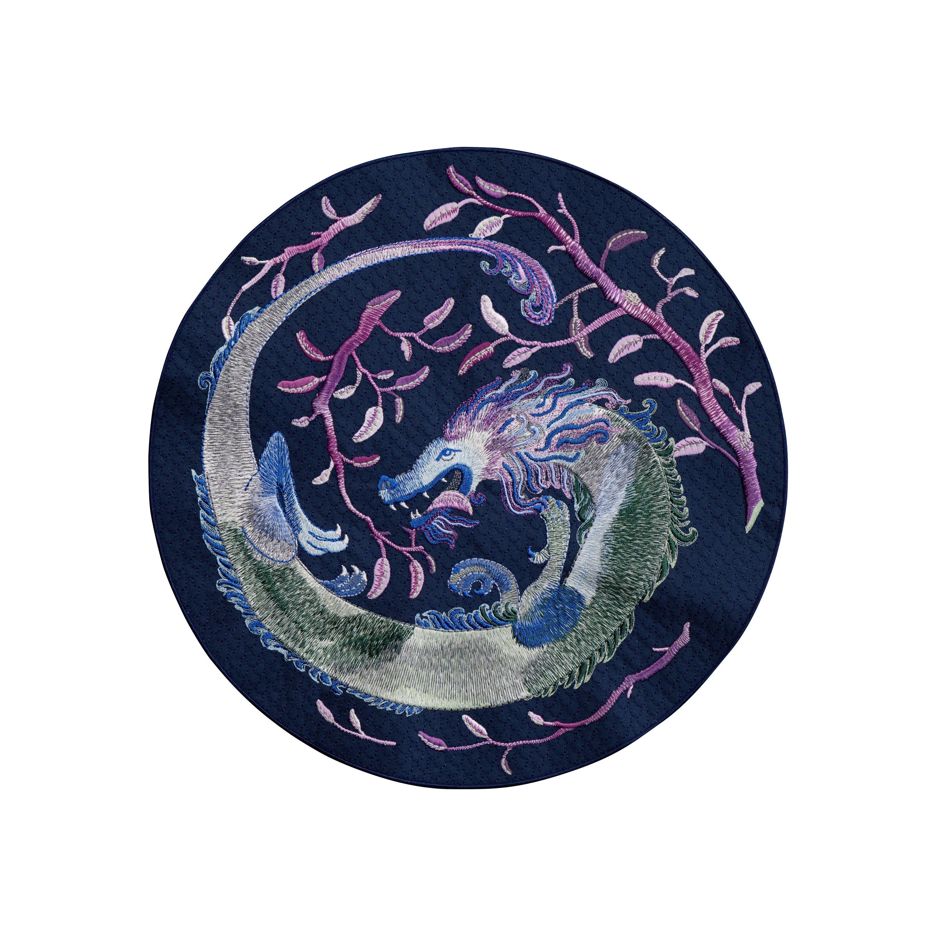 Lisa Rampilli artwork embroidered by Range Rover