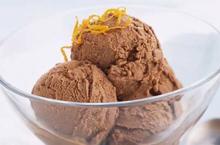 Summer spice chocolate ice