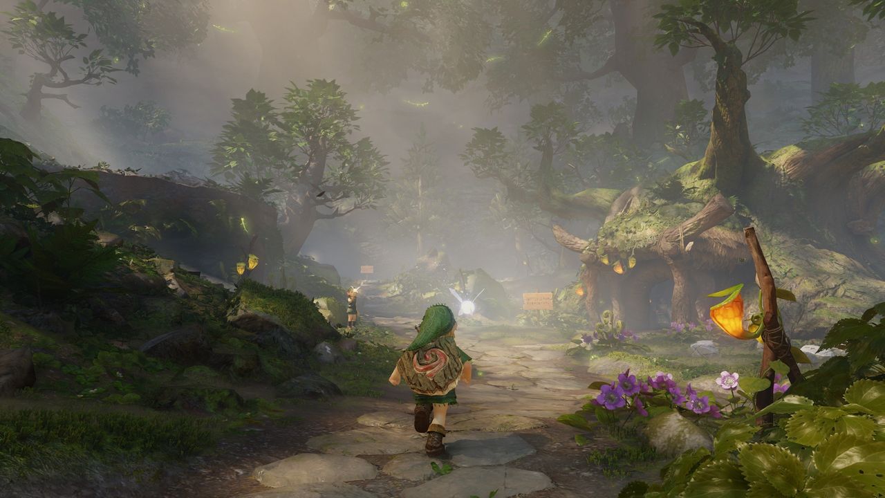 Screens from a Zelda remake