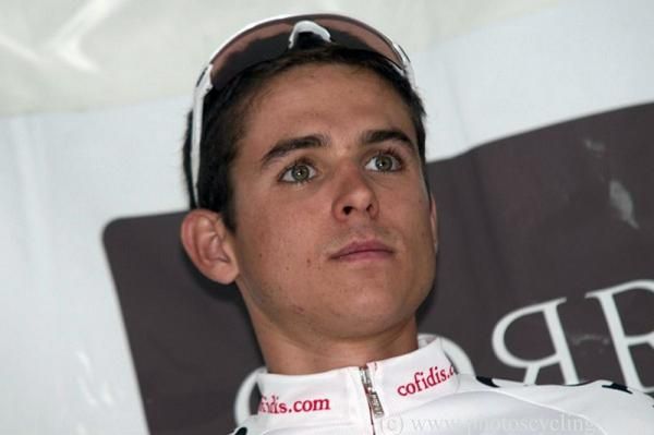 Paris-Correze was the first pro race for stagiaire Rudy Mollard (Cofidis)