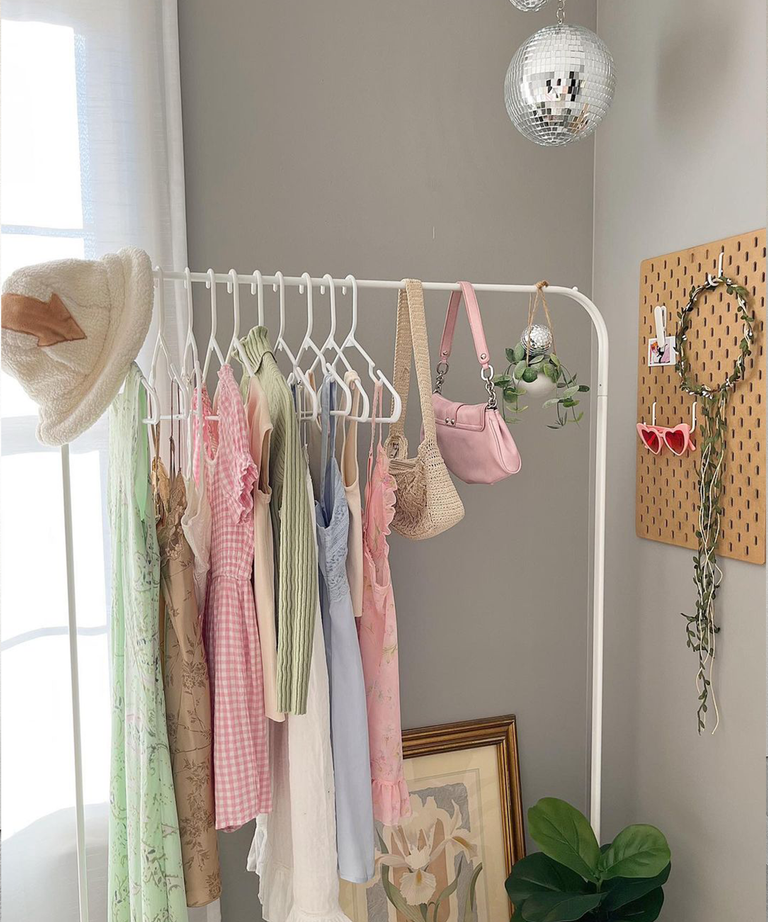 how-to-make-a-clothing-rack-look-good-real-homes