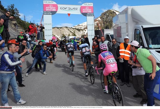 There was no dislodging Nairo Quintana on the Monte Zoncolan