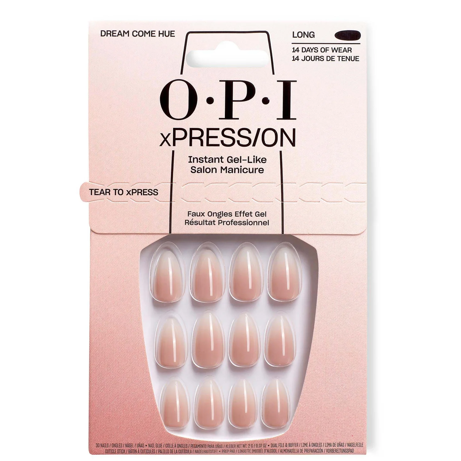 opi'm dreaming xpress/on artificial nails - dream
