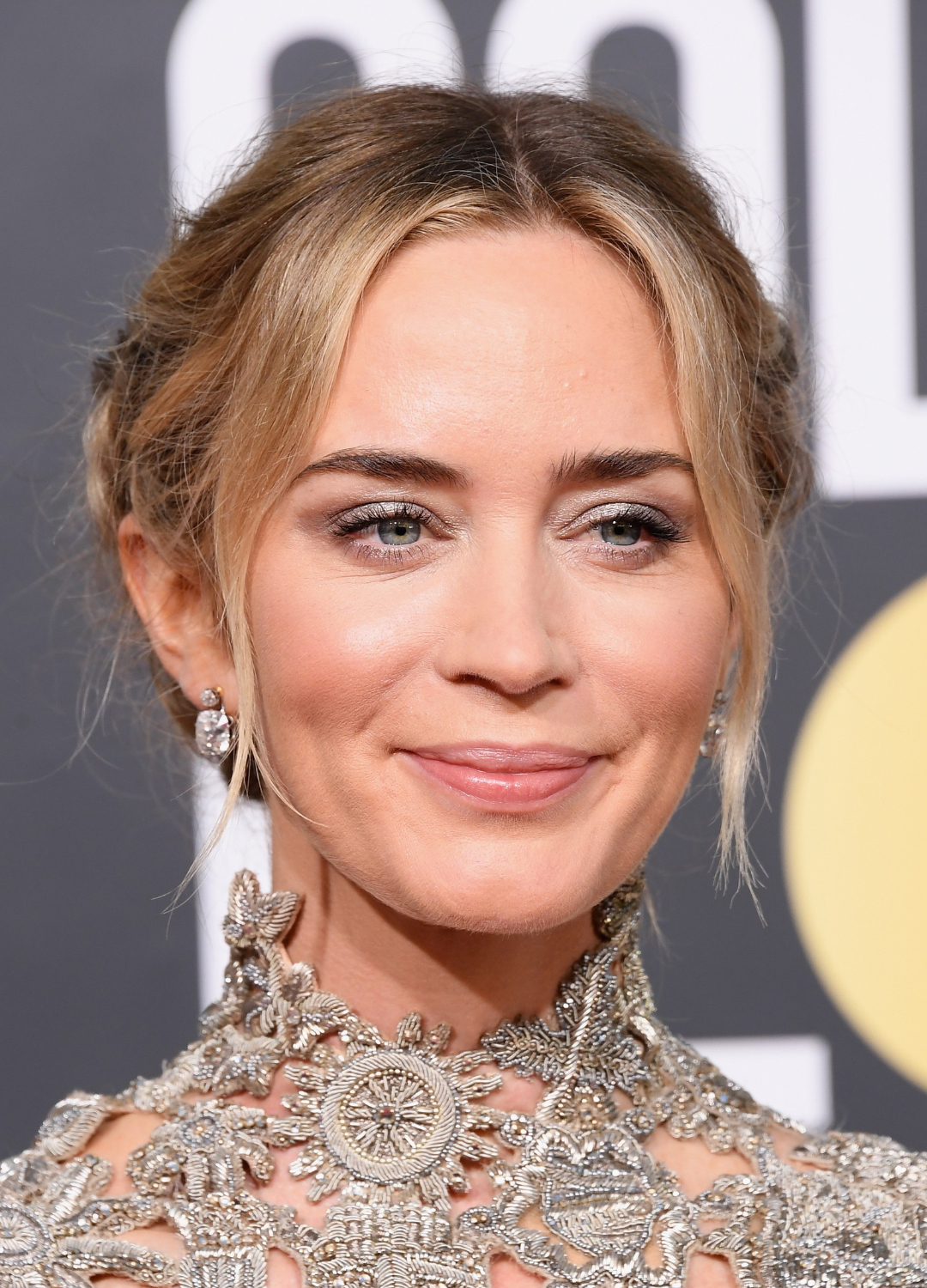 Emily Blunt attends the 76th Annual Golden Globe Awards at The Beverly Hilton Hotel on January 6, 2019 in Beverly Hills, California