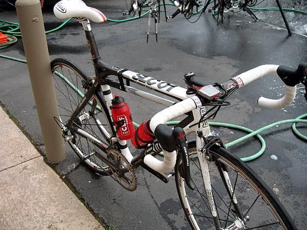 The BMC bike looks rigid.
