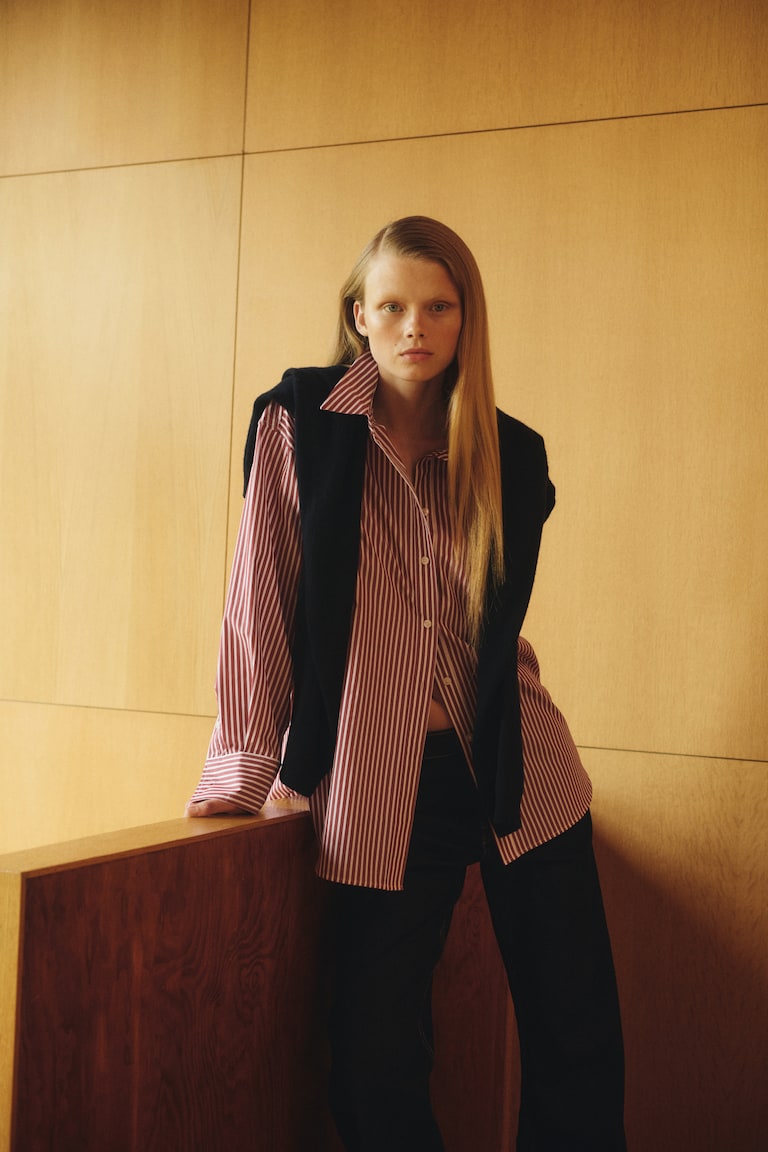 Oversized Poplin Shirt