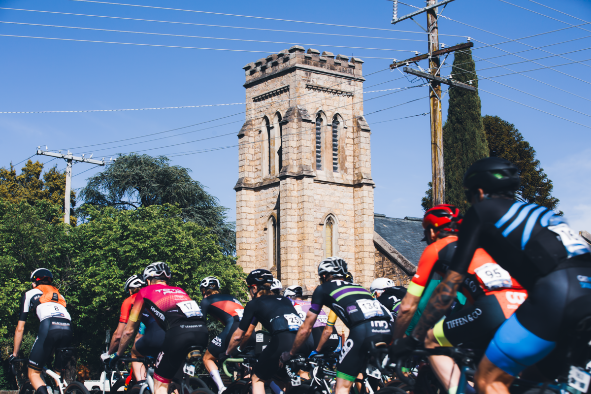 The Gravelista round of the UCI Gravel World Series race in Beechworth, 2023